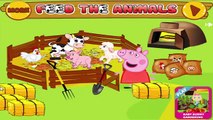Peppa pig mini games for kids Feed The Animals