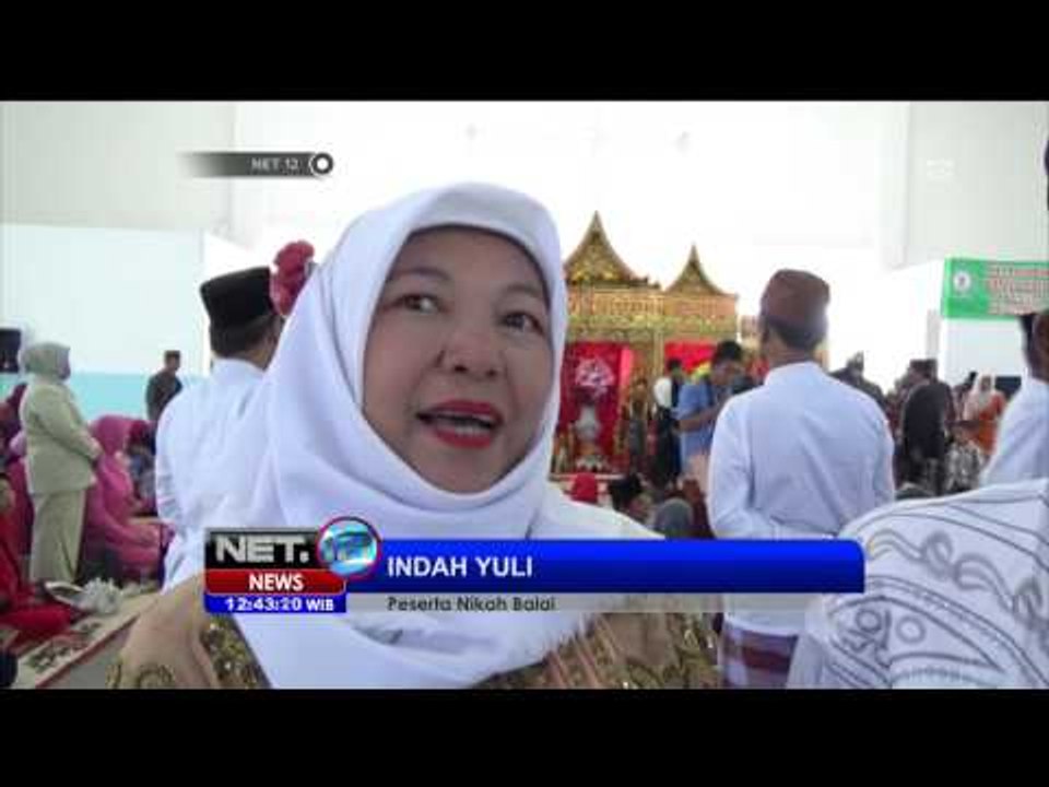 Antusias Warga Dalam Tradisi Nikah Balai untuk Pertahankan Budaya Lokal - NET12
