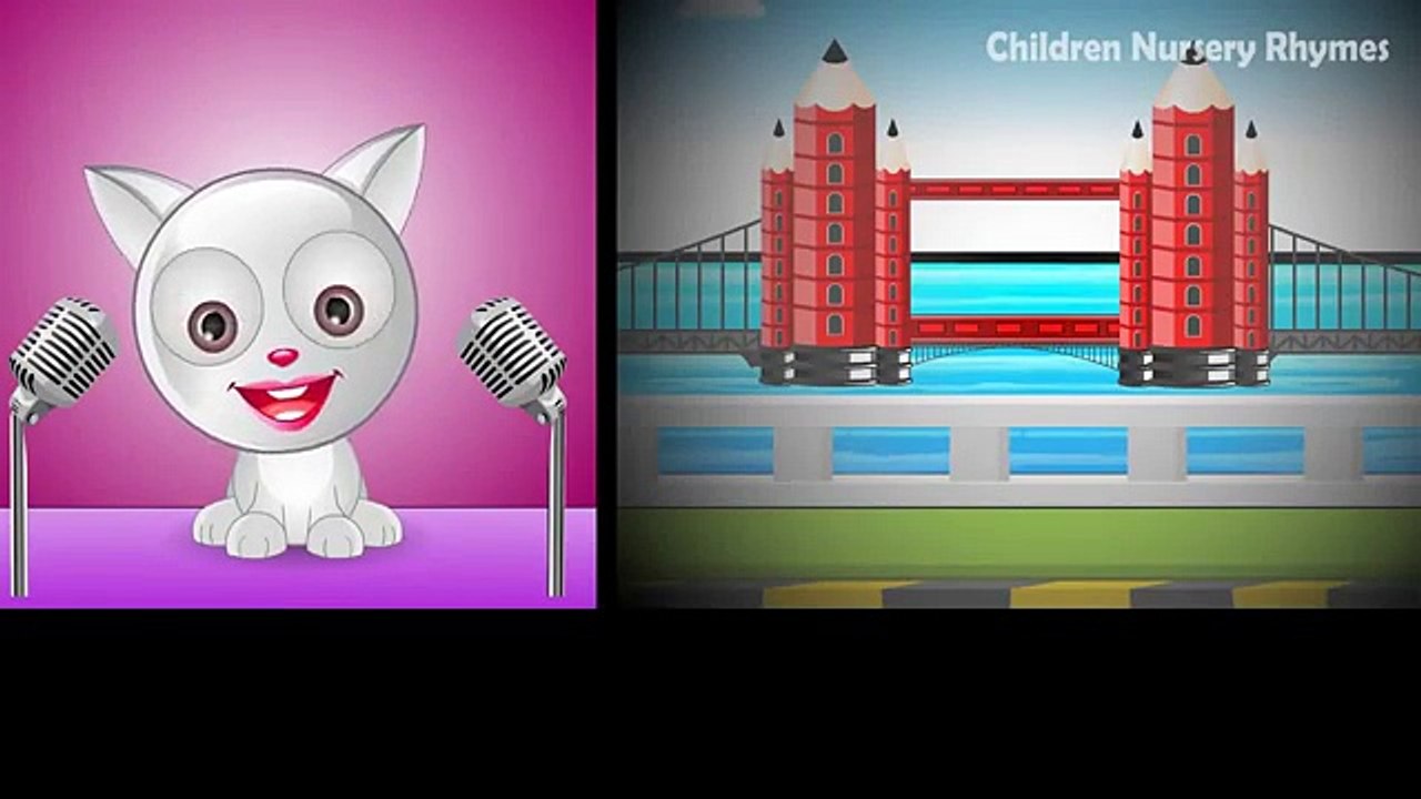 London Bridge is Falling Down Nursery Rhyme with lyrics