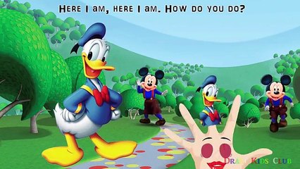 Mickey Mouse Finger Family Song | Nursery Rhyme Songs for Children | Finger Family Mickey Mouse