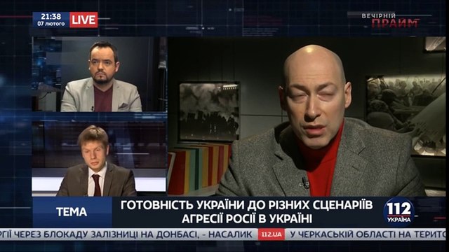 Гордон поспорил с Королевской в прямом эфире