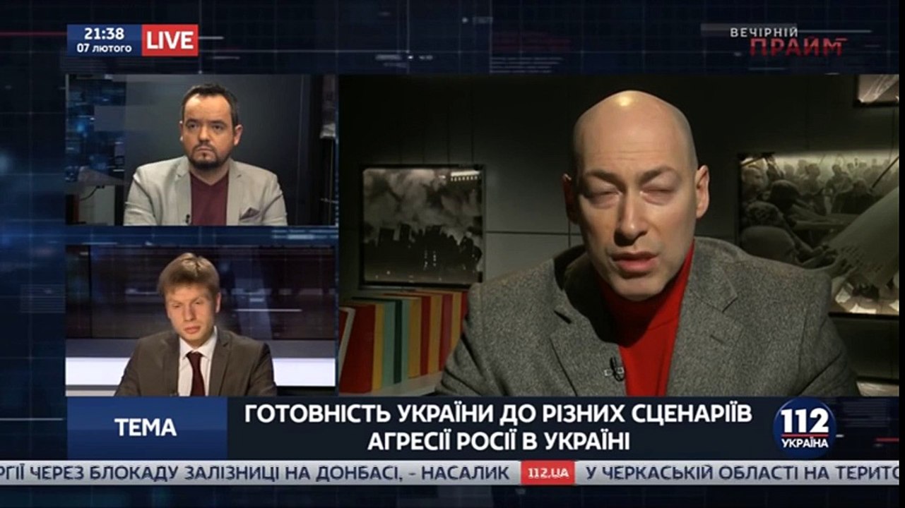 Гордон поспорил с Королевской в прямом эфире