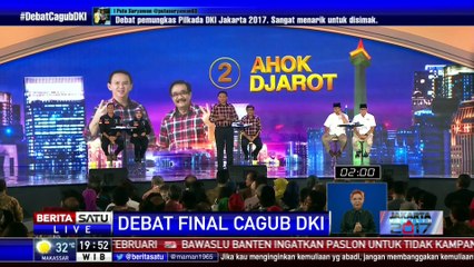 Ahok Paparkan Visi dan Misinya Bersama Djarot