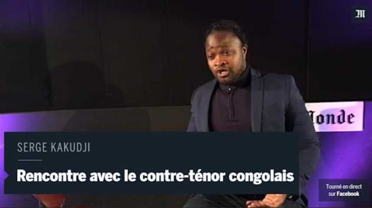 Rencontre avec le contre-ténor congolais Serge Kakudji