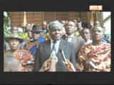 Le Gouverneur du disctrict Beugré Mambé a reçu les populations du village d'Anonkouakouté