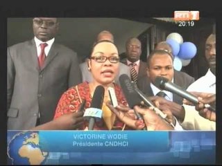 Présentation officielle du site web de la commission nationale des droits de l'homme