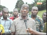 Sitting organisé par les employés du casino de l'ivoire Golf club et de l'hotel ivoire