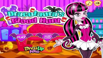 Draculauras Blood Hunt - Monster High Video Games For Kids