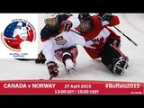 Canada v Norway | Prelim | 2015 IPC Ice Sledge Hockey World Championships A-Pool, Buffalo