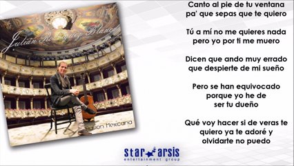 Julian Rodriguez Blanco - Serenata Huasteaca (Karaoke instrumental)