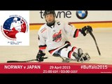 Norway v Japan | Prelim | 2015 IPC Ice Sledge Hockey World Championships A-Pool, Buffalo