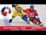 Czech Republic v Japan | Prelim | 2015 IPC Ice Sledge Hockey World Championships A-Pool, Buffalo