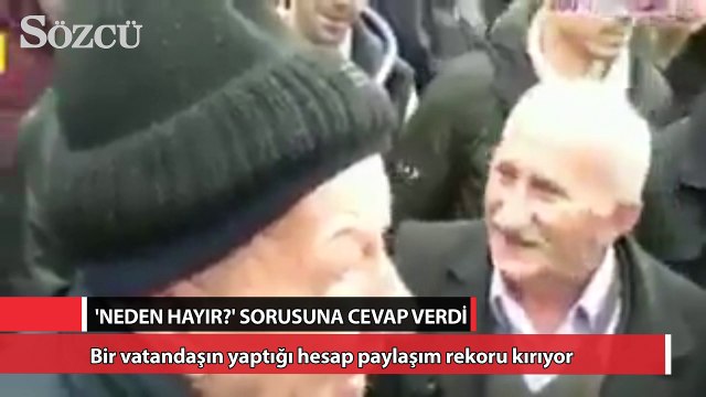 ''Neden hayır?'' sorusuna öyle bir cevap verdi ki...