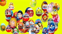 Открываем 35 Киндер Сюрпризов, 2 Макси Kinder Surprise, что же там внутри ?