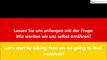 Learn German | Deutsch Lernen | anfangen + mit |