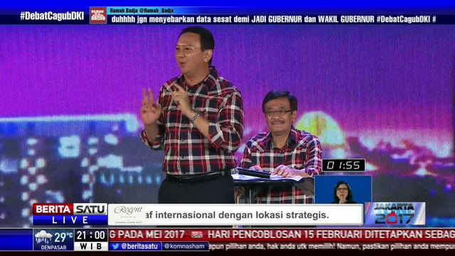 Special Report: Tanya Jawab Agus-Sylvi dengan Ahok-Djarot
