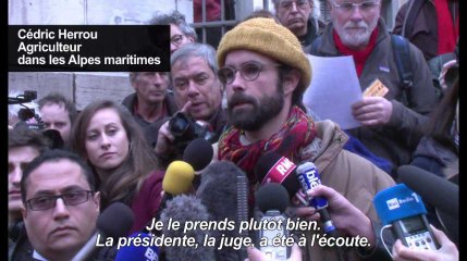 Cédric Herrou condamné pour avoir aider des migrants