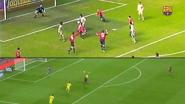 Barcelona compara golaços de Neymar e Ronaldinho Gaúcho pelo clube