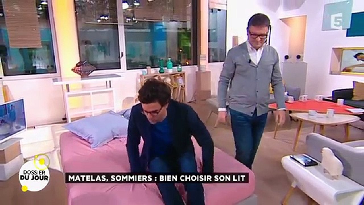 La Quotidienne - Dossier du jour : Matelas, sommiers bien choisir son lit