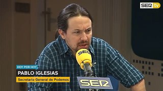 Pablo Iglesias en Hoy por hoy