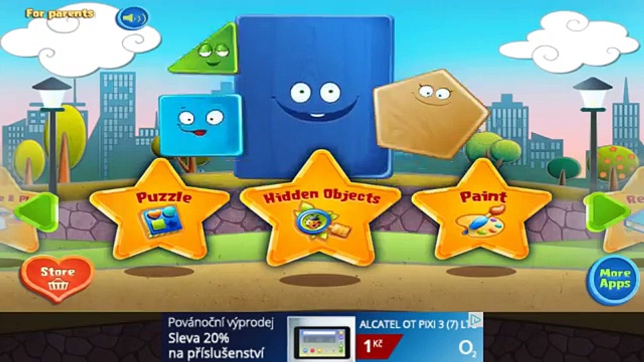 Friendly Shapes - TabTale Android gameplay Movie apps free kids best top TV film