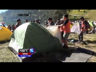Jalur Puncak Semeru Diseterilkan, Para Pendaki Dipulangkan - NET5
