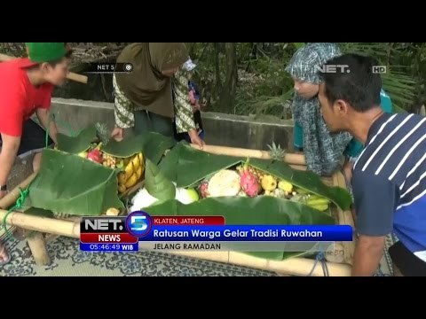 Ratusan Warga Desa Mendak Gelar Tradisi Ruwahan Jelang Ramadhan - NET5