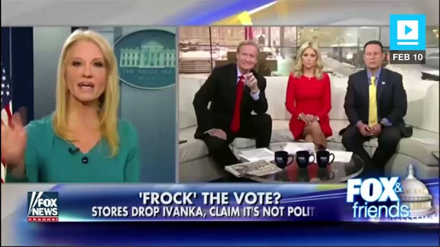 Kellyanne Conway counseled for promoting Ivanka Trump brand