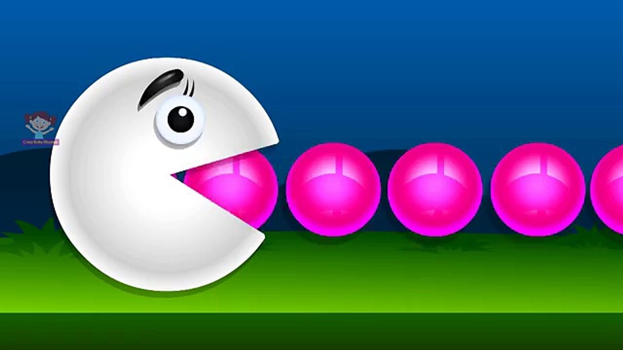 Learn Colors with Packman Surprise Eggs, Color Songs, Teach Colours, Preschool Colors Nursery Rhymes