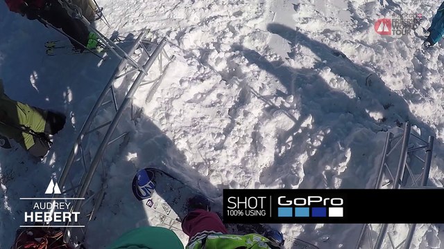 GoPro run Audrey Hebert - Vallnord-Arcalís FWT17 - Swatch Freeride World Tour 2017