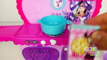 Minnie Mouse Kitchen Playset | Cooking with Bowtique Accessories Toys for Kids