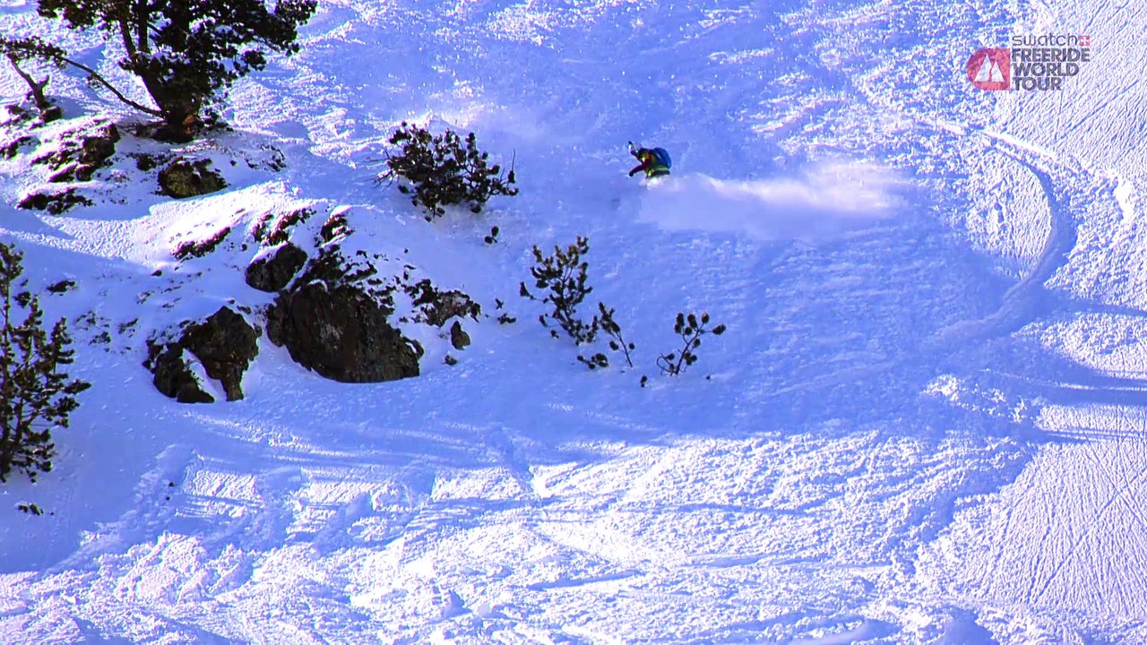 Run Mikaela Hollsten - Vallnord-Arcalís FWT17 - Swatch Freeride World Tour 2017