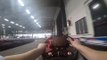 Un tour du nouveau karting indoor de Wavre en caméra embarquée