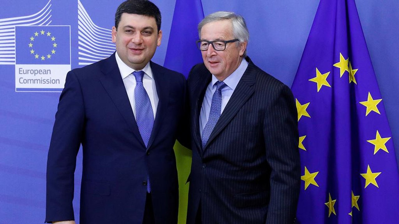 Groisman beklagt Zerstörungen in der Ostukraine