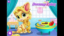 ᴴᴰ ♥♥♥ Disney Frozen Games - Frozen Princess Rapunzel Royal Pet Care - Baby videos games for kids