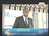 Inauguration de l'agence BIAO de Daoukro par le président Henry Konan Bédié