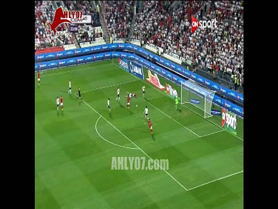 شاهد ركلة جزاء غير محتسبة للأهلي في الشوط الأول من السوبر امام الزمالك