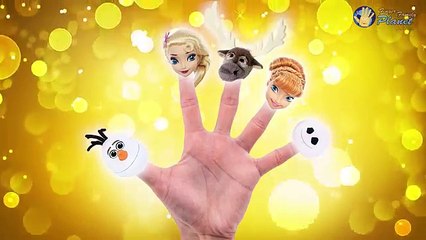 FROZEN FEVER Finger Family Song for Children, Babies & Toddlers - FINGER FAMILY PLANET