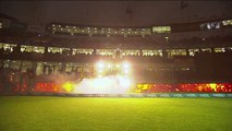 HBLPSL 2017 OPENING CEREMONY The Karachi Kings walk in the field