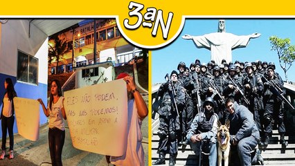Greve da Polícia Militar no Rio de Janeiro PMERJ