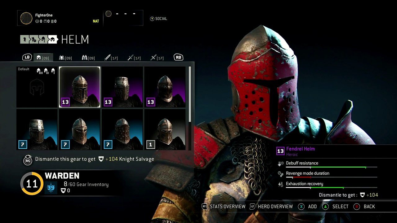 For Honor - Personalizzazione dei combattenti
