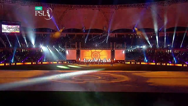 Shehzad Roy sings Ballay Ballay at the Opening Ceremony!