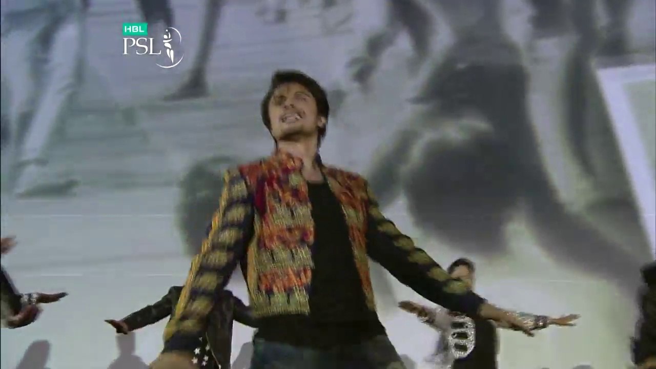 Ali Zafar singing the HBL PSL Anthem 'Ab Khel Jamay Ga!'