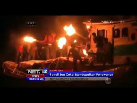 Tangkap Kapal Penyelundup, Kapal Patroli Diserang Puluhan Massa - NET24