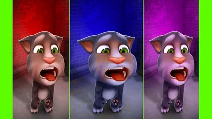 Learn Colors With Talking Tom - Kids Colors Reaction Animals Funny Videos