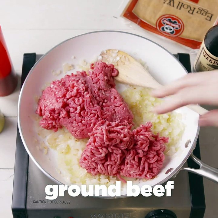 How To Make Bacon Cheeseburger Egg Rolls
