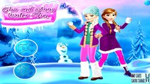 Disney Frozen Games - Elsa and Anna Winter Fun - Dress Up Videos Games For Girls