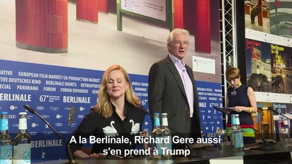 A la Berlinale, Richard Gere aussi s'en prend à Trump