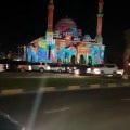 Beautiful mosque shah faisal mosque sharja