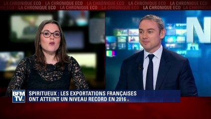 Скачать видео: Nouveau record des exportations françaises de spiritueux: quel alcool se démarque?